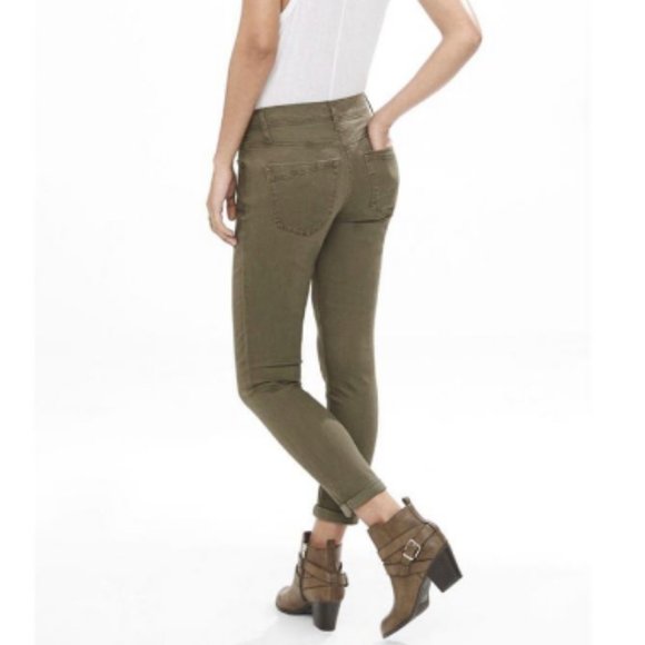 Express Mid Rise Legging army green - Picture 2 of 4